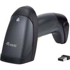 Equip 351023 Ασύρματος σαρωτής γραμμωτού κώδικα 1D φορητός Μαύρος