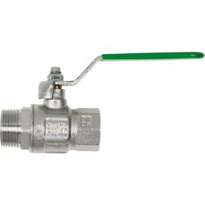 Geka vernickelter Trinkwasserkugelhahn - 3/4" - Kugelhahn