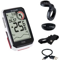 Sigma Sport 01063 Kabelloser Fahrradcomputer - 2,4" GPS, Herzfrequenz