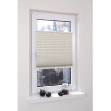 LIEDECO Klemmfix Thermo Plissees - 40x130 cm - Beige