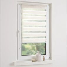 LIEDECO Doppelrollo - Beige, 45x160cm - Duo Rollo