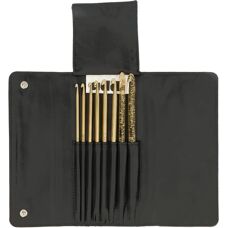 Addi Gold Crochet Hook Set - Tunisian & Knooking - 3.5-8 mm