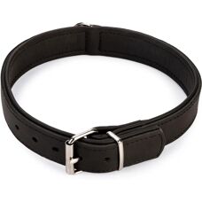 Karlie Lederhalsband Rondo - Verstellbar, Robust, Schwarz