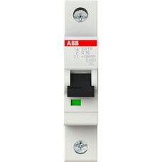 ABB S201M-C10 Leitungsschutzschalter - 10A, Typ C, 1 Pol