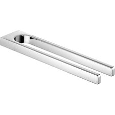 Toallero Keuco Collection Moll, 2 Brazos, Cromado - 340 mm