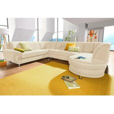 TRENDMANUFAKTUR Rondo U-Form Sofa - Wohnzimmermöbel