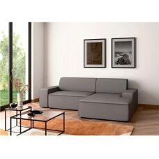 BETYPE Be Comfy L-Form Sofa - Grau (morel) / 264x126cm
