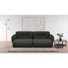 Betype Be Fluffy Sofa - Modern Chenille, Grau, 285cm