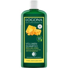 LOGONA Organisk öl- och honungvolumenshampoo - Hårvård