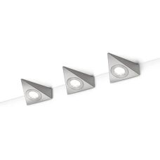 Trio Ecco 3W Wandleuchte Nickel-Matt - Modern Innenbeleuchtung