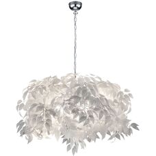 Trio Lighting Leavy Modern 4-flammige Pendellampe - Chrom