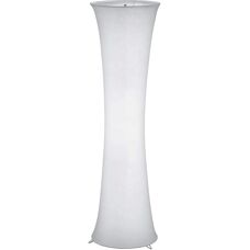 Lampada da terra moderna Reality Gravis 2 luci con paralume bianco - Lampada da soggiorno