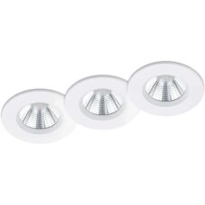 TRIO Zagros Lampa de Încastrat Alb - Stil Modern - Set de 3