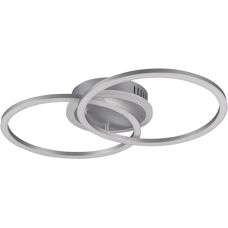 Corp iluminat pentru tavan Venida 50cm LED Rotund Titaniu