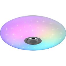 Lampada Sospensione Musica di Reality - Bluetooth, Arcobaleno RGBW, Bianco - Lampada da Soffitto