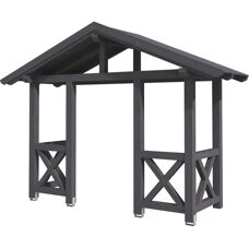 SKANHOLZ Nordics Satteldach 360x139cm - Satteldach Vordach