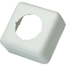 Telegärtner H02000C0027 Aufputzgehäuse Weiß Alpin
