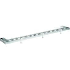 Toallero doble Emco LOFT - 800mm, 3 ganchos, cromo