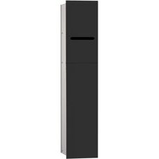 Emco Asis 2.0 Toalettmodul - Inbyggd, Aluminium/Nero