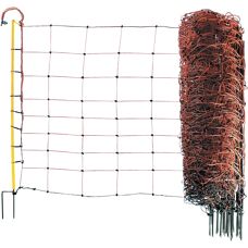 Clôture à moutons Neutral OviNet - 90cm, Orange, 50m - Publicité