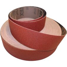 VSM 115mm K100 Flexible Schleifgewebe Rolle - Metall