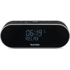 TechniSat DigitRadio 53 BT - DAB+ FM Bluetooth Wecker Schwarz