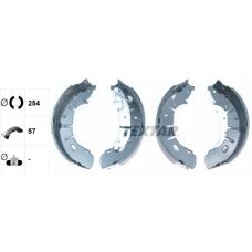 Bremseklodssæt - Håndbremsearm - Indvendig trommel 254mm