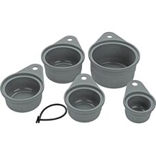 Lurch Platinum Silicone Measuring Cups Set - 5 Pieces