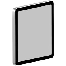 LightMe Chrom LED-Spiegelleuchte - Einstellbare Farbe, 6W