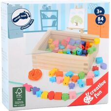 Small foot by Legler Holzperlen Set - Feinmotorik fördern
