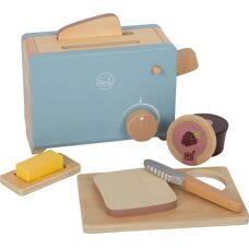 Small Foot by Legler Holz-Toaster-Set - Fantasiespielzeug