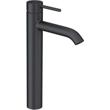 Kludi Bozz High Sink Mixer - Ceramic, 5 l/min, Black