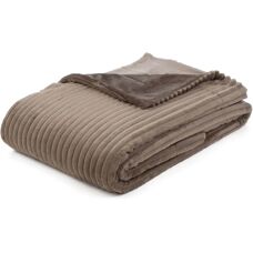GÖZZE Cordoptik Wool Blanket - Warm, Soft & Breathable