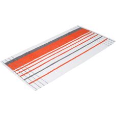 GÖZZE Berlin Stripes Towels - 50x100 cm - Orange/Anthracite