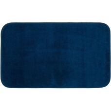 Alfombra de baño GÖZZE Rio Premium - 60x100cm - Azul oscuro