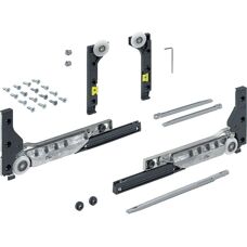 Hettich - Kit di ferramenta per porta scorrevole - 10 kg