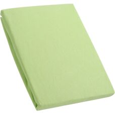 KUM Premium Jersey Spannbetttuch - 140-160x200cm - Grün