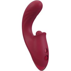 JAVIDA Roterende Vibrator med Klitorisstimulering - Vibrator