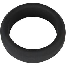Black Velvets Silicone Cock Ring - 3.8cm Wide Supporter