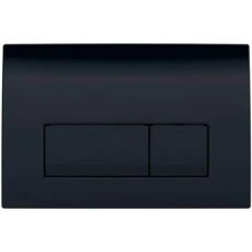 Geberit Delta 50 - Placă de comandă cu dublu buton - Negru lucios