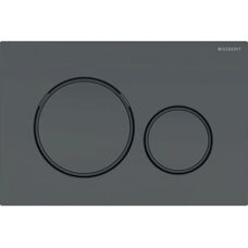 Geberit 115.882.16.1 Placă de Clătire Dublă Neagră