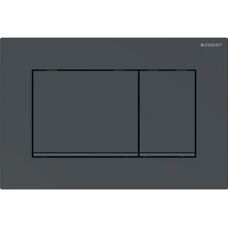 Geberit Sigma30 Schwarze Spülplatte - WC Typ