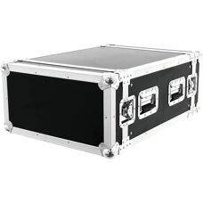 Roadinger PR-2ST Rack - 6U, 57cm tief, Schwarz & Silber