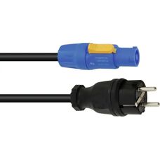 PSSO Powercon Gummikabel 1.5mm² 5 Meter - Stromkabel