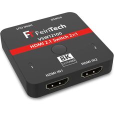 Switch HDMI FeinTech VSW12100 - 8K Ultra HD, Auto, 2 Entrées 1 Sortie