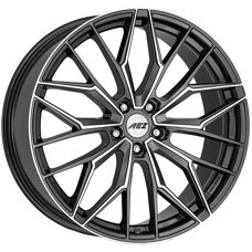 AEZ Porto Dark Gunmetal Polished 8x19 ET 45 - Alu-kiekko