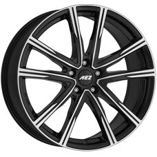 AEZ Montreal Dark Black Polished 7.5x18 ET 49.5 - Rengas