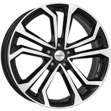Dezent Ta Dark 7.5x18 5x108 Alloy Wheel - Black/polished