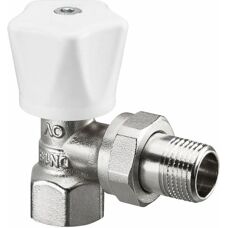 Valvola manuale Oventrop DN 10.5 - Angolo, Manico Bianco