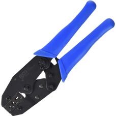 Pinza crimpatrice e spelafili BGS - Sistema a cricchetto - 0,5-6mm²